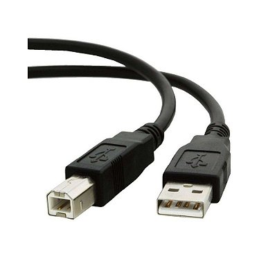Cabo Para Impressora Pluscable USB/Mini USB 5 Pinos, 1,8m, Preto -  PC-USB1803