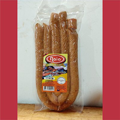 Linguiça Defumada Artesanal FINA - NAIA - 500g