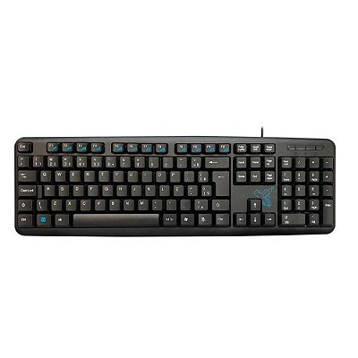 Teclado TechBest - Funções Multimídia - USB 2.0  - Maxprint