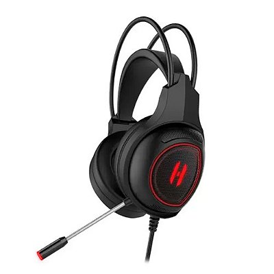 Fone Headset Gamer Lehmox Hyper Gt-f4 - LED Vermelho