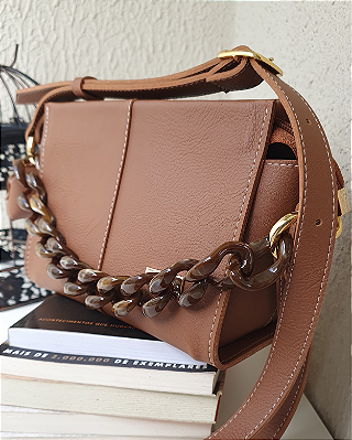 Bolsa Monica caramelo