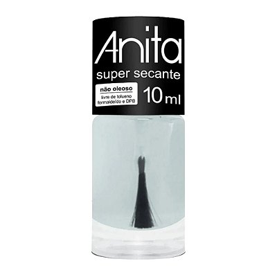 Esmalte Super Secante Anita Transparente Não Oleoso 10ml