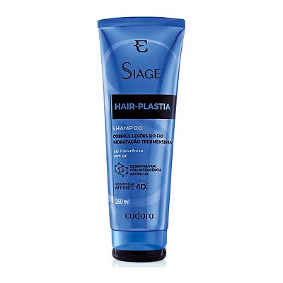 Shampoo Hair Plastia Siage Eudora Bio Hialuronico Sem Sal