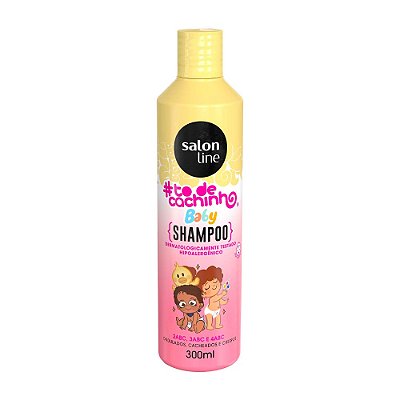Shampoo Infantil To De Cachinho Baby Hipoalergênico 300ml