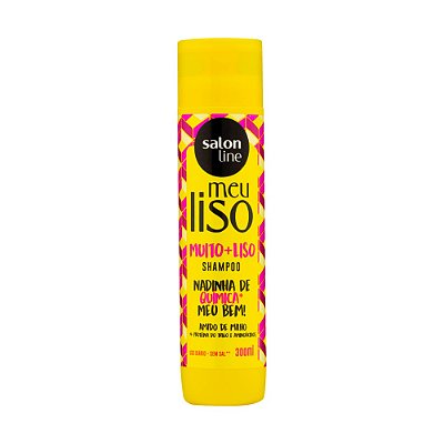 Shampoo Meu Liso Muito+liso Amido De Milho Salon Line 300ml