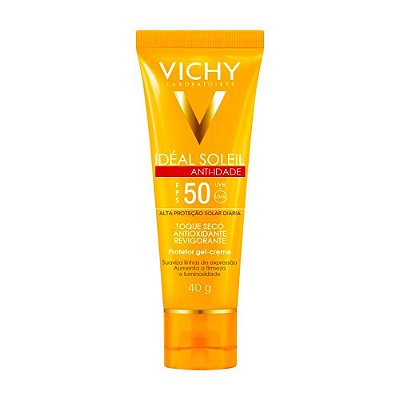 Protetor Solar Facial Com Cor Anti-idade Fps50 Vichy 40g
