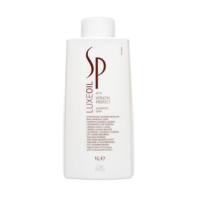 Shampoo Luxe Oil Wella Keratin Protect 1 L Limpeza E Cuidado