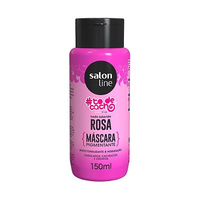 Máscara Pigmentante Salon Line To de Cacho 150ml Rosa