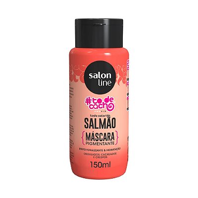 Máscara Pigmentante Salon Line To de Cacho 150ml Salmão