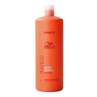 Shampoo Wella Invigo Nutri Enrich 1l P/ Cabelos Secos