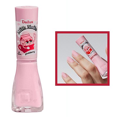 Esmalte Dailus Milk Nails Pinkberry Cremoso Rosa Pastel