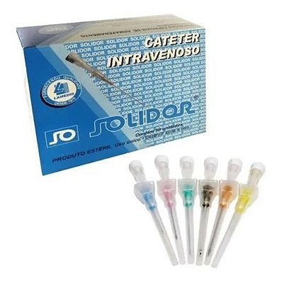 Cateter Intravenoso Caixa c/50 unidades | Solidor