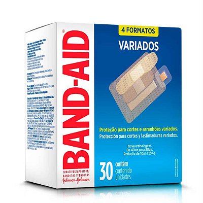 Curativos BAND AID Transparente 30 unidades | Johnson&Johnson