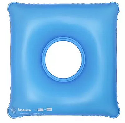 Almofada Assento Inflável Quadrada Com Orifício - AquaSonus
