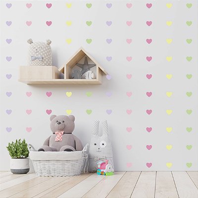 Adesivo Infantil Coração 02