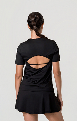Camiseta T Shirt Open Black