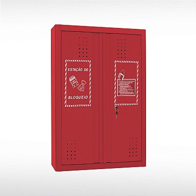 ESTACAO DE BLOQUEIO COM 30 GANCHOS VERMELHO CS2010 - BRADY