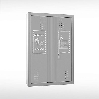 ESTACAO DE BLOQUEIO COM 30 GANCHOS CINZA CS2010B - BRADY