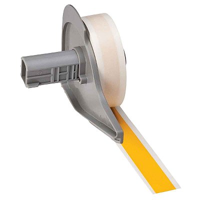 ETIQUETA ADESIVA BMP71 VINIL AMARELO 12,7MM X 15,24M R.M71C-