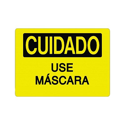 PLACA PERSONALIZADA EM VINIL AUTO-ADESIVO - 25X18 - AMARELO - M5058 1807 BRADY