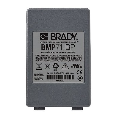 BATERIA P/ IMPRESSORA BMP71 R.M71-BATT - BRADY