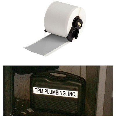 ETIQUETA BMP61 / M611 / M610 B-584 REFLETIVA PRATA 50.8MM X 15.24M M6C-2000-584-SL - BRADY
