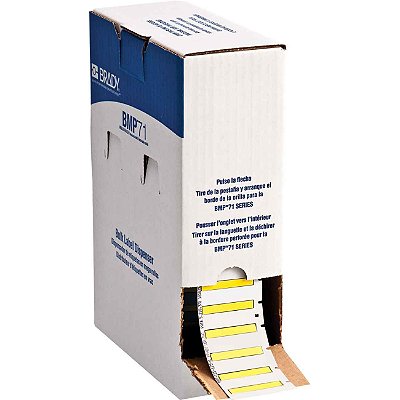 ETIQUETA PERMASLEEVE AMARELO BMP71/M710 1.765" X 0.235"(44,83MM x 5,97MM)R.BM-125-175-342-YL - BRADY