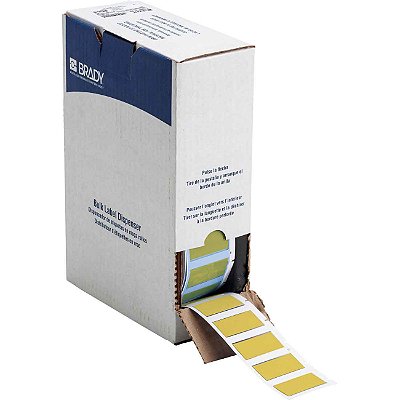 ETIQUETA BMP71/M710 PERMASLEEVE AMARELO 1.765" X 0.851"(44,83MM x 21,62MM) BM-500-175-342-YL - BRADY