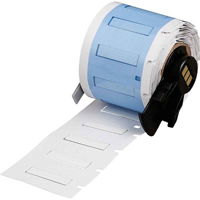 ETIQUETA BMP61/M611/M610 PERMASLEEVE BRANCA 1.015" X 0.235"(25,78MMx5,97MM)M6-125-1-342-WT -BRADY