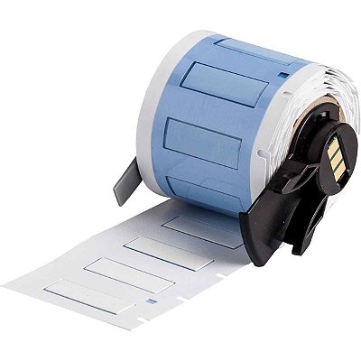 ETIQUETA BMP61/M611/M610 PERMASLEEVE BRANCA 1.015" X 0.335"(25,78MMx8,51MM)M6-187-1-342-WT-BRADY