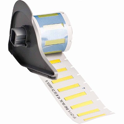 ETIQUETA BMP71 / M710 PERMASLEEVE AMARELO 1" X 0.2" (25,80MM X 5,970MM) M7-125-1-342-YL - BRADY