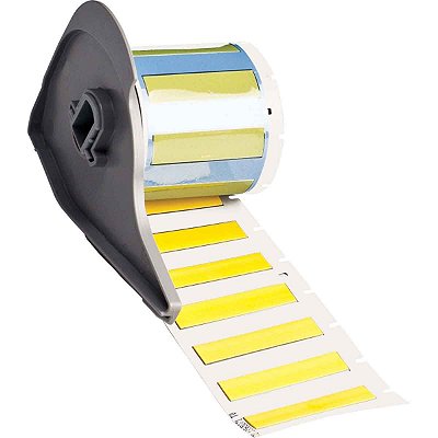 ETIQUETA BMP71/M710 PERMASLEEVE AMARELO 1.765" X 0.439" (44,83MM X 11,15MM)M7-250-175-342-YL-BRADY