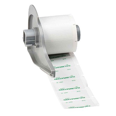 ETIQUETA BMP71 / M710 DE POLIESTER METALIZADO 38,1MM X 9,05MM VERDE/CINZA M7-30-428-CALI - BRADY