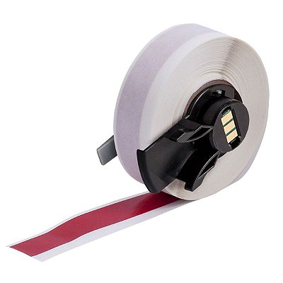 ETIQUETA BMP61/M611/M610 VINIL B439 VEMELHO 0.500" X 50' (12,70MM X 15,24M) M6C-500-439-RD - BRADY