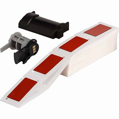 ETIQUETA BMP61/M611/M610 PORTA DE PAINEL VERMELHO 2." X 1" (51MM X 25MM) M6-173-593-RD - BRADY