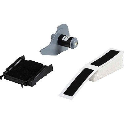 ETIQUETA BMP71/M710 BOTOEIRA/PORTA DE PAINEL PRETA 4" X 1" (101,6MM X 25,40MM) M7-174-593-BK - BRADY