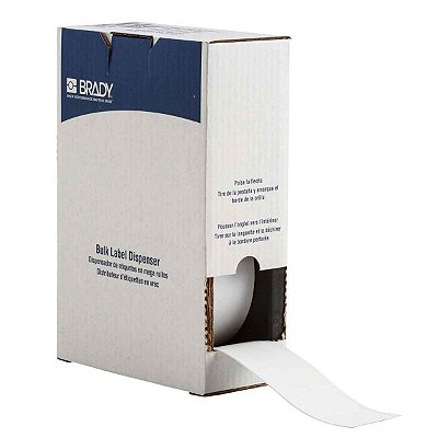 ETIQUETA TOUGHWASH BMP71/M710 POLIESTER BRANCO IDENT DE METAL 12.000 X 75 BM7C-2000-854-WT BRADY