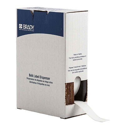 ETIQUETA TOUGHWASH BMP71/M710 POLIESTER BRANCO 1.000"X75' BM7C-1000-855-WT - BRADY