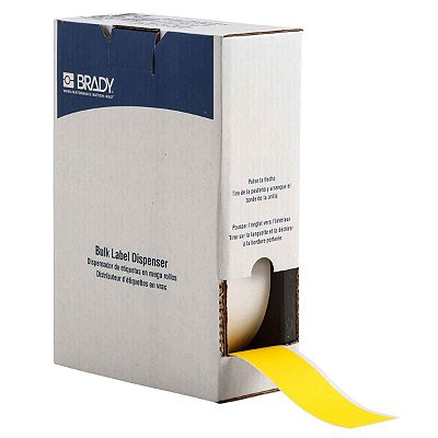 ETIQUETA TOUGHWASH BMP71/M710 POLIESTER AMARELO 2.000"X75' BM7C-2000-855-YL - BRADY