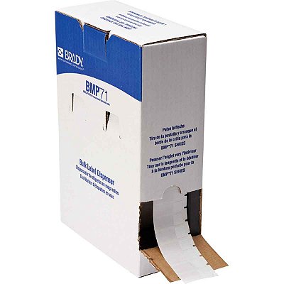 ETIQUETA VINIL AUTOLAMINADO BMP71/M710 0.5" X 1.5" (12,70MM X 38,1MM) BM-29-427 - BRADY