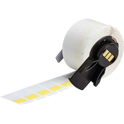 ETIQUETA BMP61/M611/M610 VINIL AUTO LAMINADO AMARELO 0.500"X1.000"(12,7MMX25,40MM)M6-17-427-YL BRADY