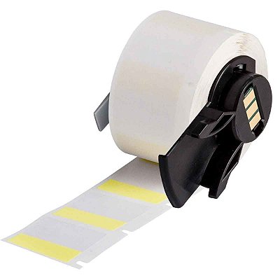 ETIQUETA BMP61/M611/M610 VINIL AUTOLAMINADO AMARELO 1.000"X1.000"(25,4MMX25,4MM)M6-19-427-YL BRADY