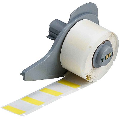 ETIQUETA BMP71/M710 VINIL AUTOLAMINADO AMARELO 1" X 1" (25,40MM X 25,40MM) M7-19-427-YL - BRADY