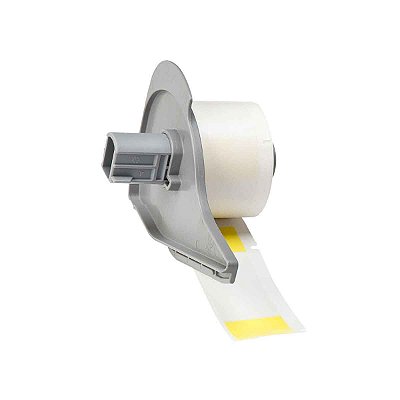 ETIQUETA BMP71/M710 VINIL AUTOLAMINADO AMARELO 1" X 2.5" (25,40MM X 63,5MM) M7-21-427-YL - BRADY