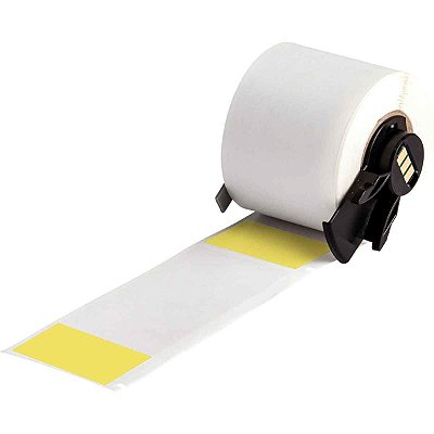 ETIQUETA BMP61/M611/M610 VINIL AUTOLAMINADO AMARELO 1.500"X4.000"(38,1MMX101,6MM)M6-33-427-YL BRADY