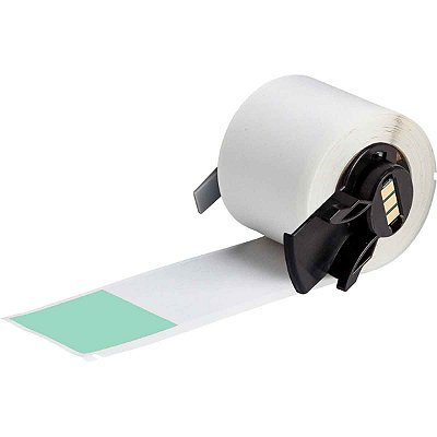 ETIQUETA BMP61/M611/M610 VINIL AUTOLAMINADO VERDE 1.500"X6.000"(38,10MMX152,40MM)M6-34-427-GR BRADY