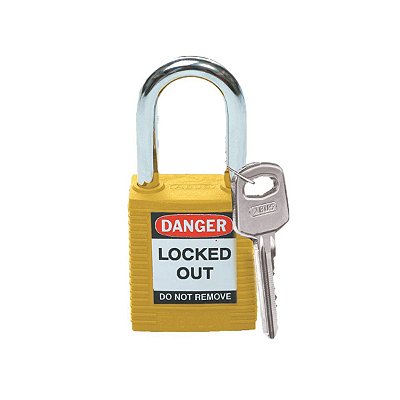 CADEADO DE PLÁSTICO DE SEGURANÇA COM HASTE PLÁSTICA SEGREDO