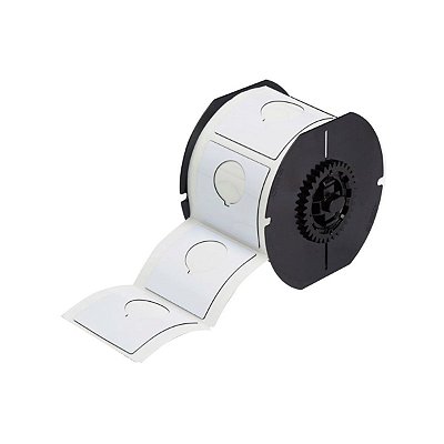 ETIQUETA B593 BRANCA PARA BOTÃO -  2.4"X2.4" (60,9X60,9MM) B