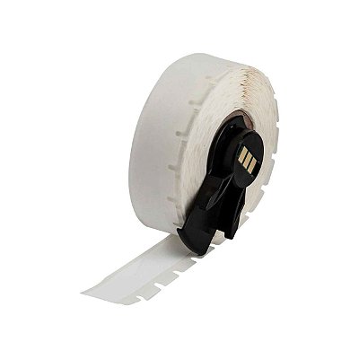 ETIQUETA BMP61 POLIESTER B-483, 12.7MM X 15.2M - BRANCOM61C-