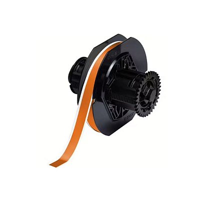ETIQUETA DE VINIL B595 DE 0.5"X100' LARANJA (12,7MMX30,48M)